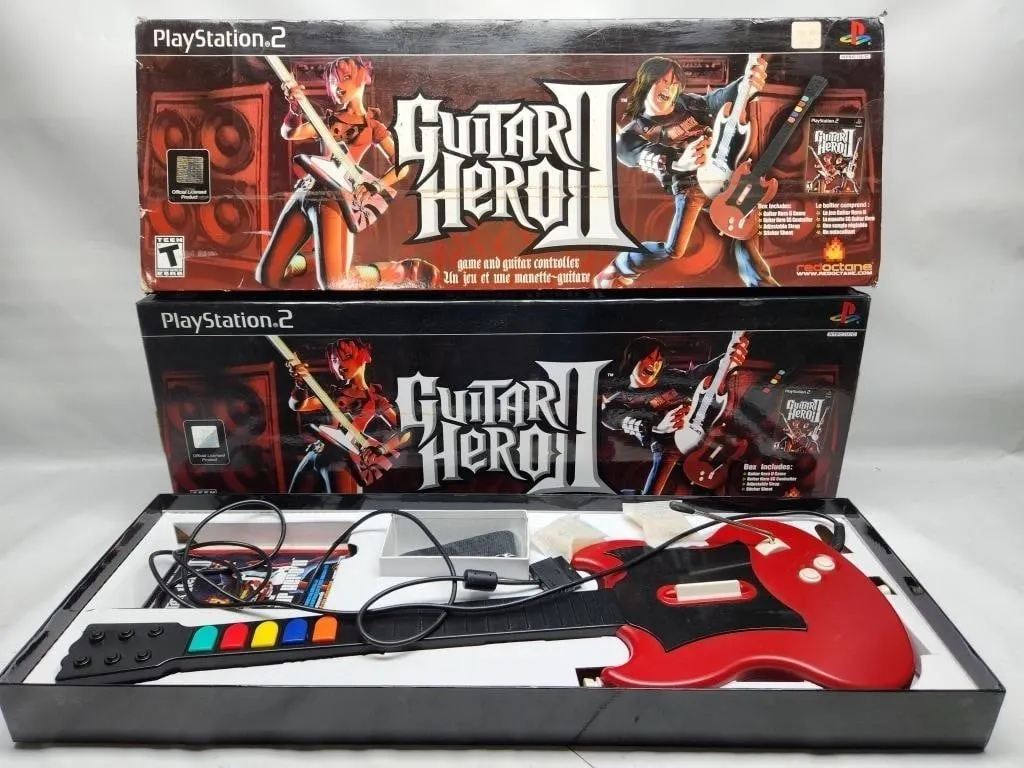 Guitar Hero II PS2 Bundle with Controller (2