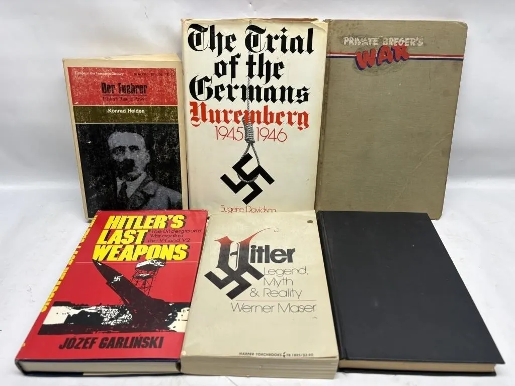 WWII Hitler & Nazi Germany History Book Collection