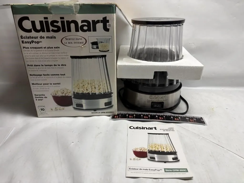 Cuisinart EasyPop Popcorn Maker CPM-900BKC with