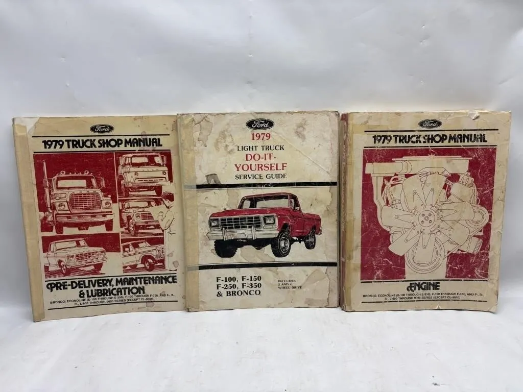 1979 Ford Truck Shop Manuals & DIY Service Guide