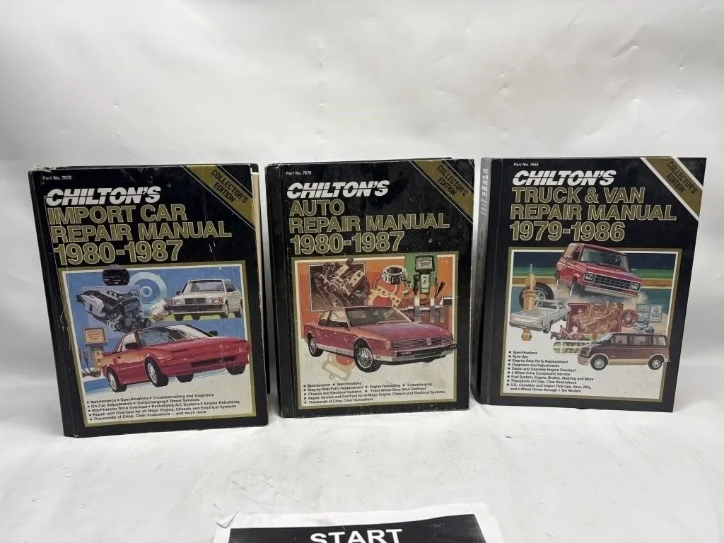Chilton's Repair Manuals: Import Car, Auto, Truck