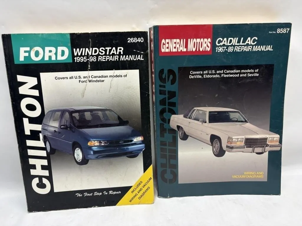 Chilton Repair Manuals: Ford Windstar & Cadillac