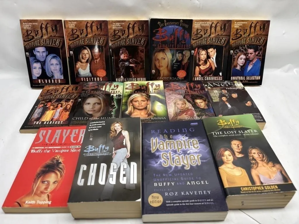 Buffy/Angel Novels & Fantasy Paperback Book Lot