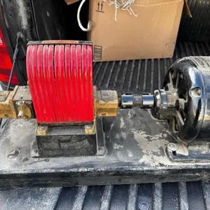 Antique Holtzer Cabot Electric Motor brass cast ir