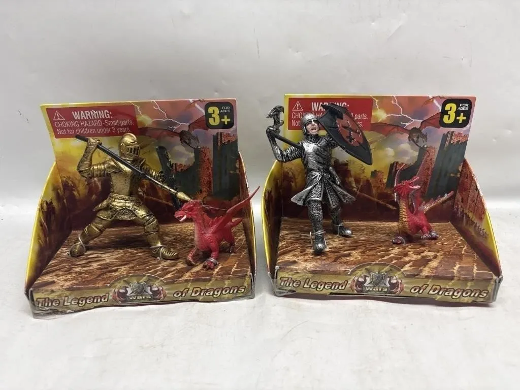 Wars: Legend of Dragons Knight & Dragon Playsets