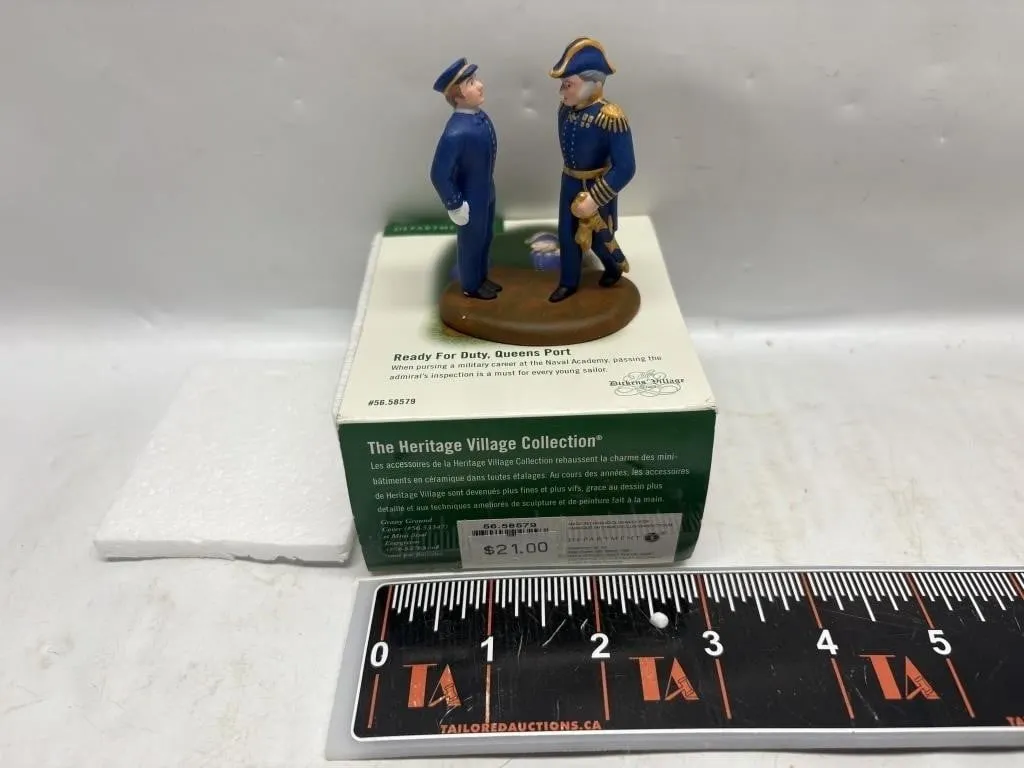 Dept 56 Dickens Village "Ready For Duty, Queens
