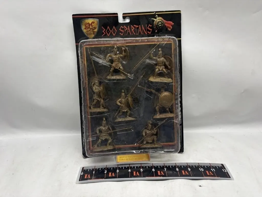 Conte 300 Spartans Set #3 Figures, Sealed