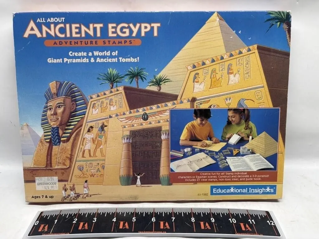 All About Ancient Egypt Adventure Stamps Kit