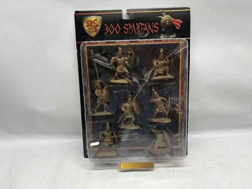 Conte 300 Spartans Set #2 Figures, Sealed