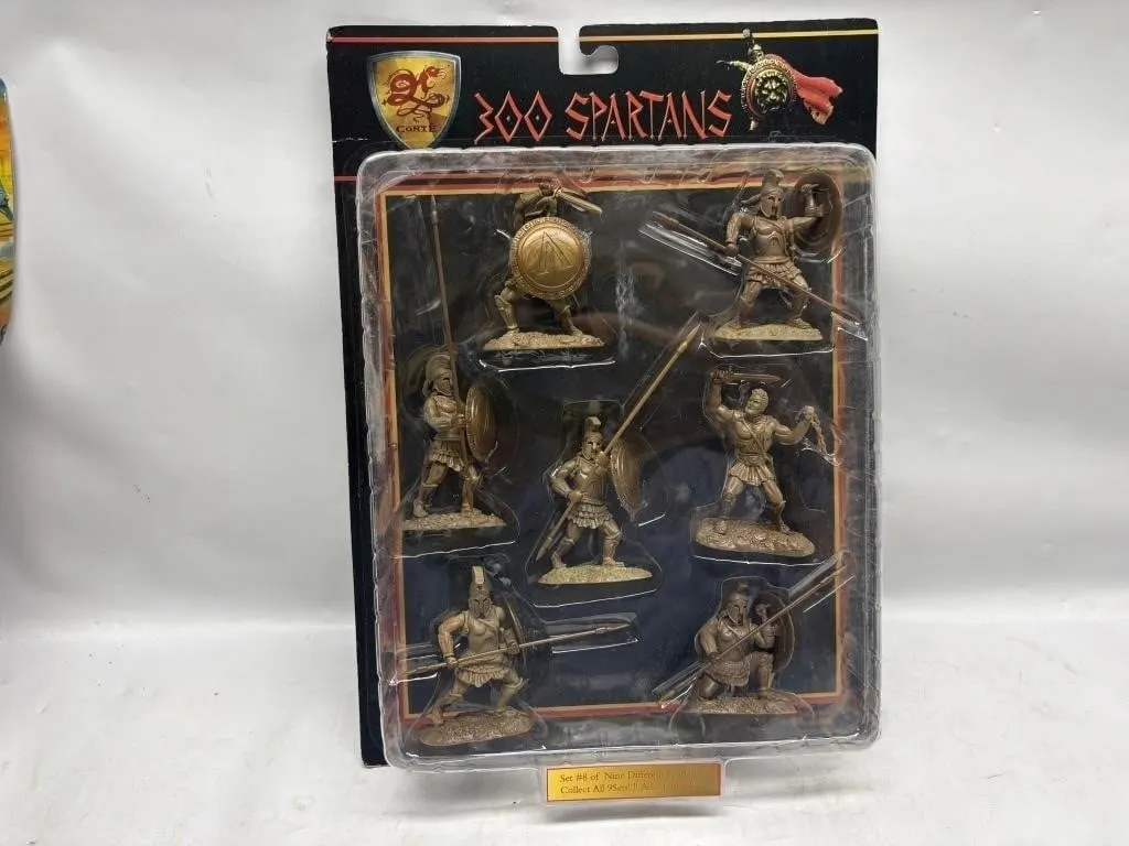 Conte 300 Spartans Figure Set #8 (7 Poses)
