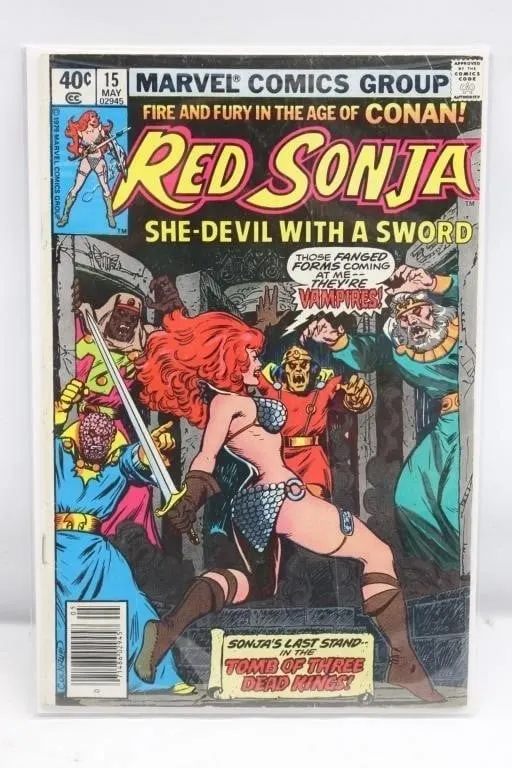 Red Sonja #15 Marvel Comics (May 1979)