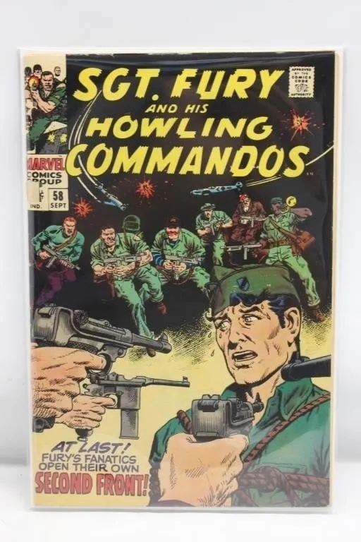 Sgt. Fury and His Howling Commandos #58 Comic