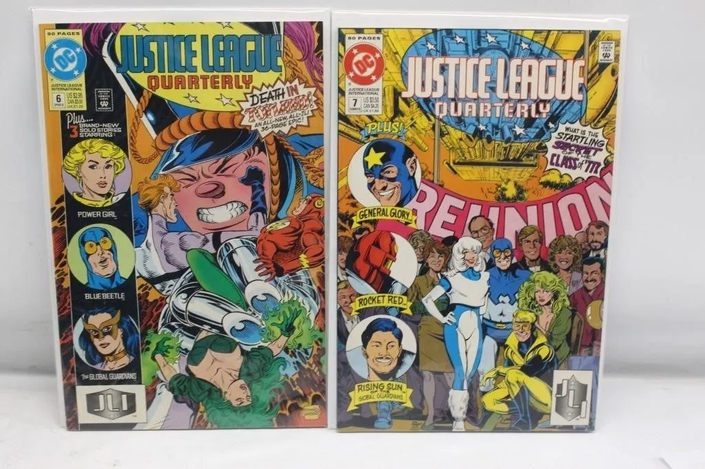 Justice League Quarterly #6 & #7 Comics (DC)