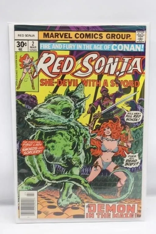 Red Sonja #2 Marvel Comics (1976)