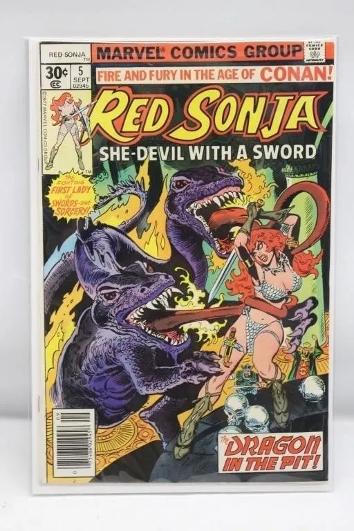 Red Sonja #5 Marvel Comics (1977)