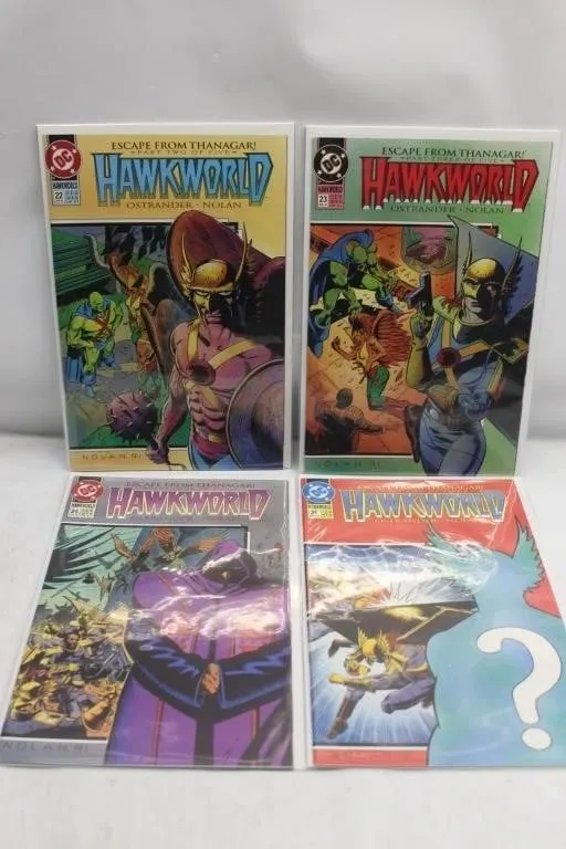 Hawkworld #22-25 DC Comics Escape From Thanagar