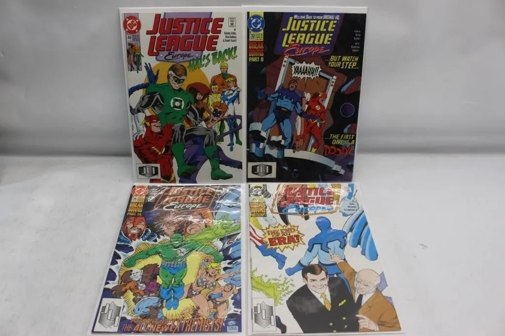 Justice League Europe DC Comics #40,32,35,36 (4)