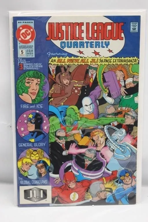 Justice League Quarterly #5 (DC, Winter '91)