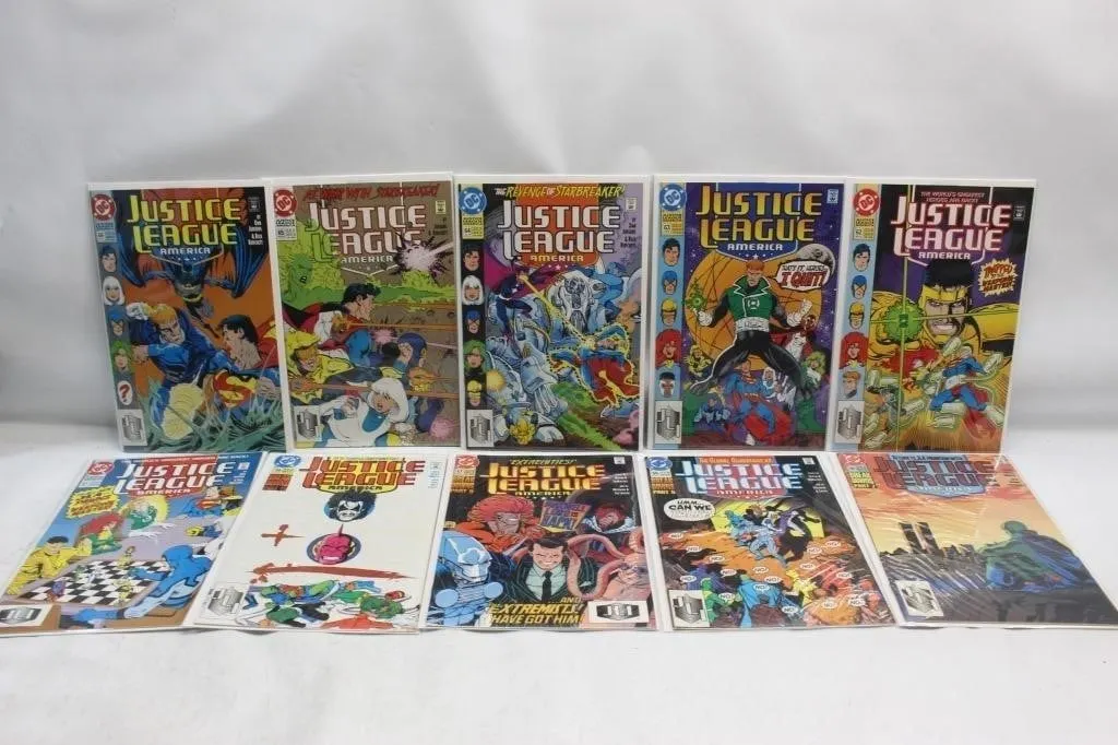Justice League America Comic Lot, Issues #56-66