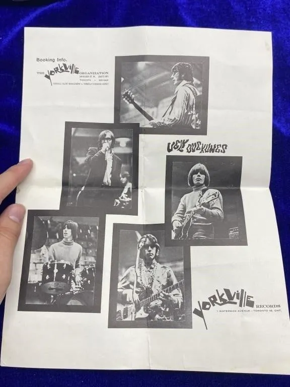 Ugly Ducklings Yorkville Records Promo Sheet