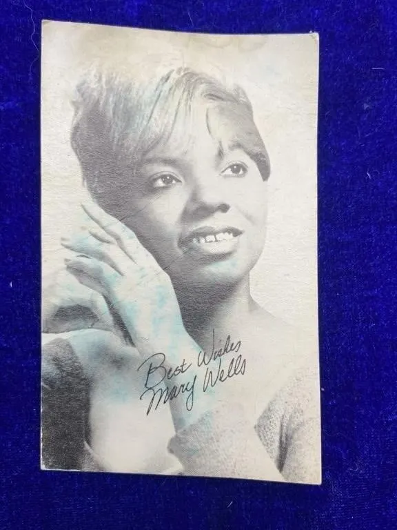 Mary Wells Motown Promo Photo Card