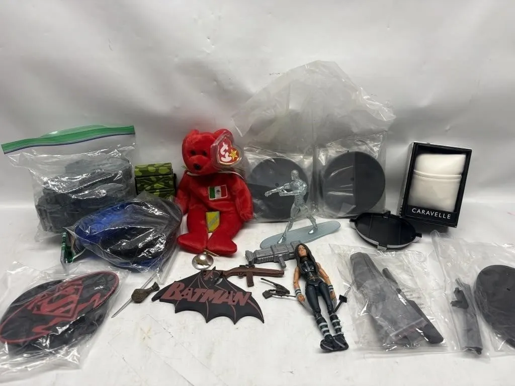 Action Figures, Beanie Baby & Collectibles Lot