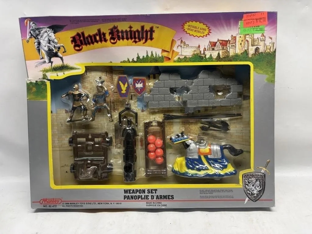 Black Knight Weapon Set by Manley, No. 82-472
