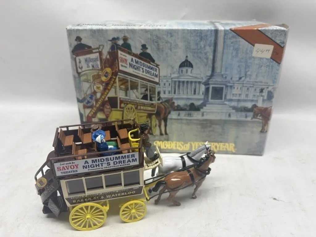 Matchbox Models of Yesteryear London Omnibus 1886