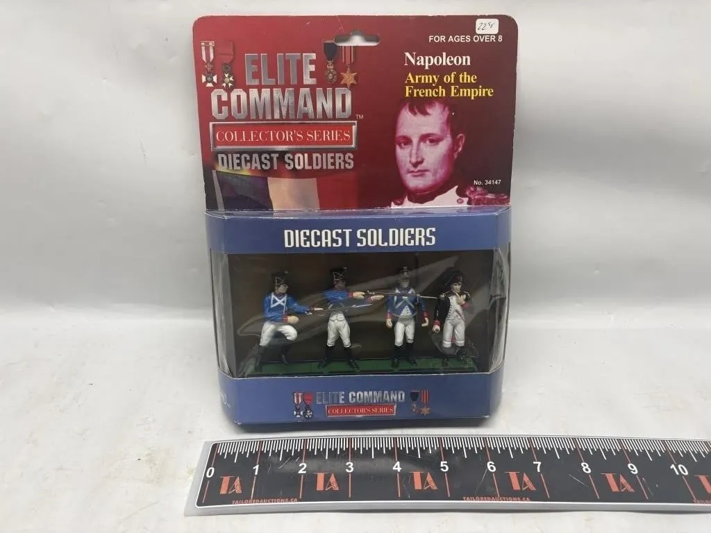 Elite Command Napoleon Diecast Soldiers Set No.