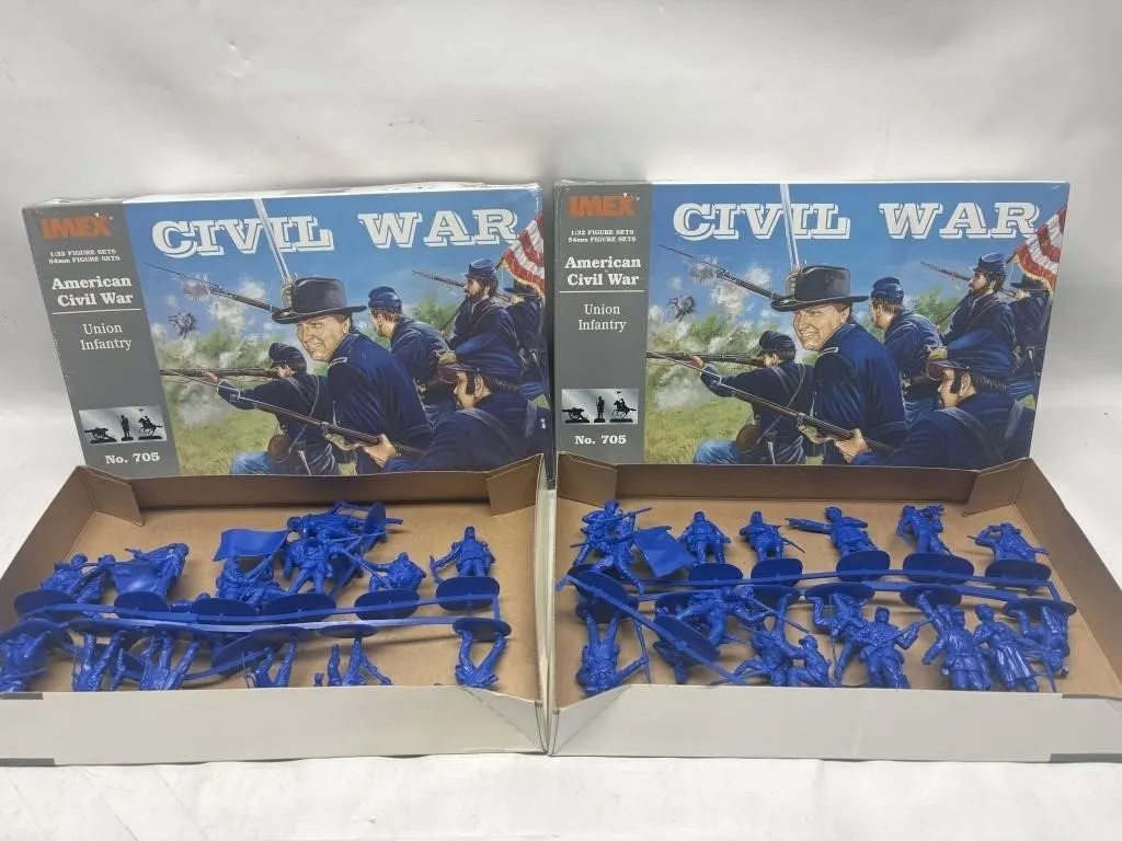 IMEX Civil War Union Infantry 1:32 Figures No.705