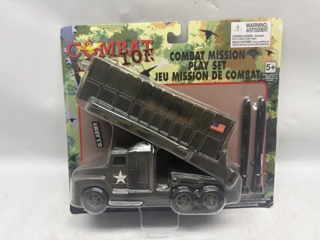 Boley Combat Mission Missile Launcher Truck Play