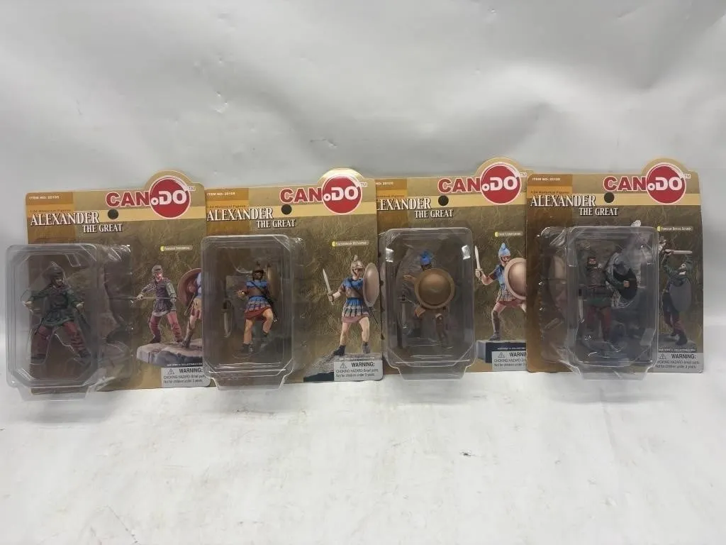 CAN.DO Alexander the Great 1:24 Figures, Set of 4