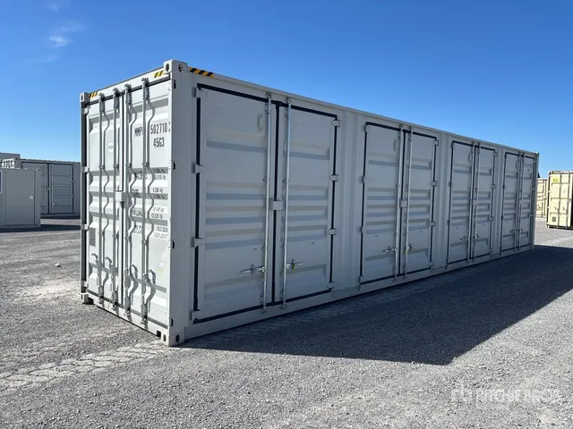 2026 40 ft High Cube Multi-Door Storage Container