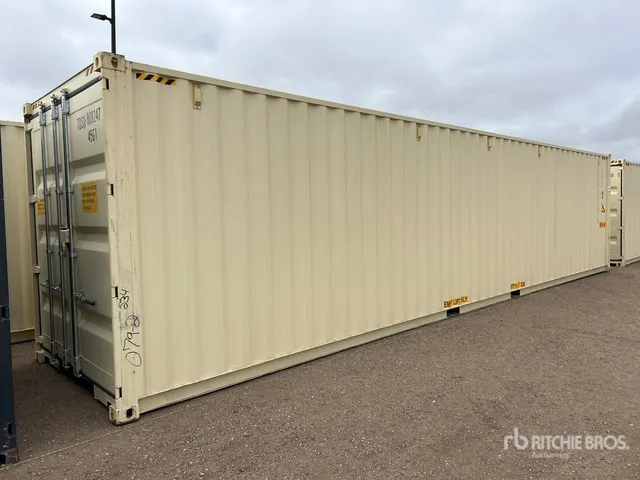 2025 40 ft High Cube Double-Ended Storage Container
