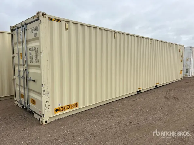 2025 40 ft High Cube Double-Ended Storage Container