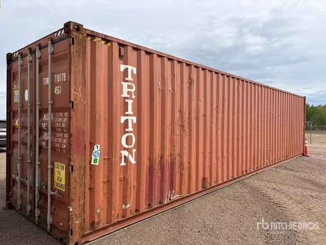 2010 40 ft High Cube Storage Container