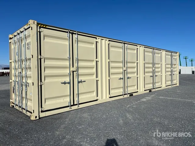 2026 40 ft High Cube Multi-Door Storage Container