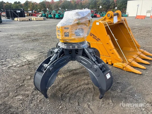 2026 LYALS ALSEOG08 56 in Rotating Excavator Grapple - Fits Cat 307/308 (Unused)