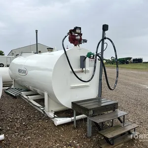 2012 Meridian 10000L 2641 gal Skid Mounted Steel Diesel Fuel Tank