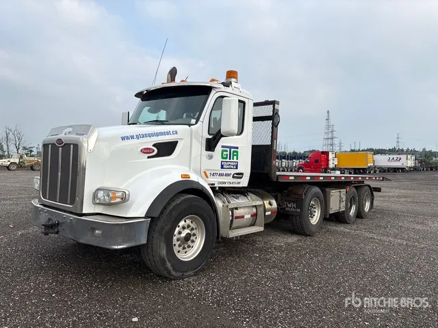 2019 Peterbilt 567 8x4 Roll-Off Truck