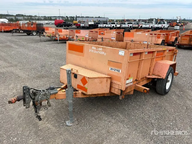 2018 8 ft S/A Dump Utility Trailer