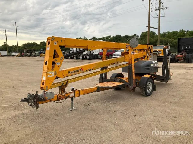 2021 Haulotte 5533A Electric Trailer Hitch Articulating Boom Lift