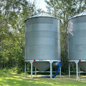 Westeel  Rosco +/- 2000 bu 6 Ring Hopper Grain Bin