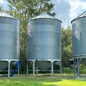 Westeel  Rosco +/- 2000 bu 6 Ring Hopper Grain Bin