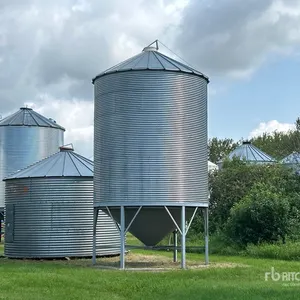 Westeel  Rosco +/- 2000 bu 6 Ring Hopper Grain Bin