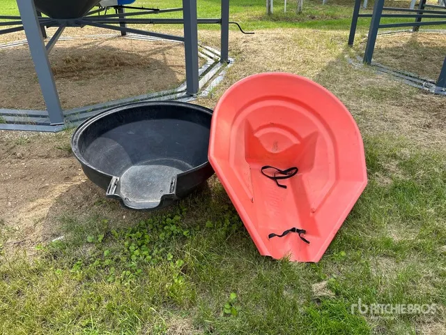 Quantity of (2) Poly Hopper
