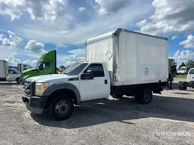 2014 Ford F-450 XL 4x2 Van Truck (Inoperable)