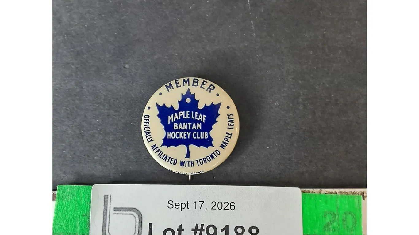 Maple Leaf Bantam Hockey Club Pin
