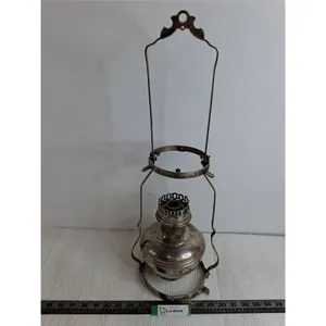 Antique Aladdin Hanging Lamp - Missing Chimney