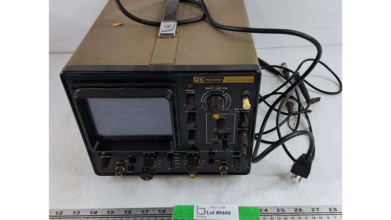BK Precision Model 1472B Oscilloscope - Powers On, As Is